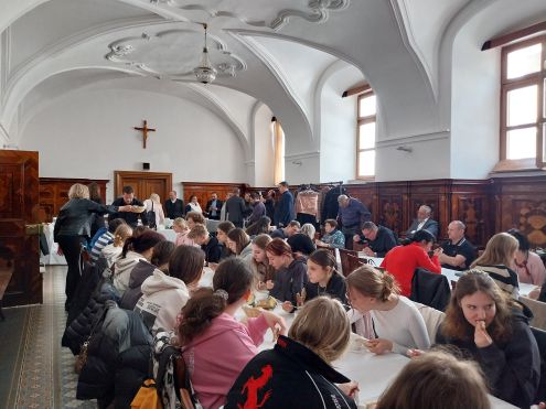 Z podujatia pôstnej polievky v r.2025